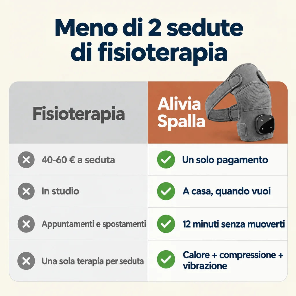 Alivia Spalla · Sistema di recupero a tripla terapia