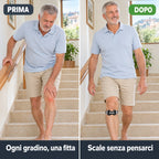 Prima e dopo: scale senza dolore