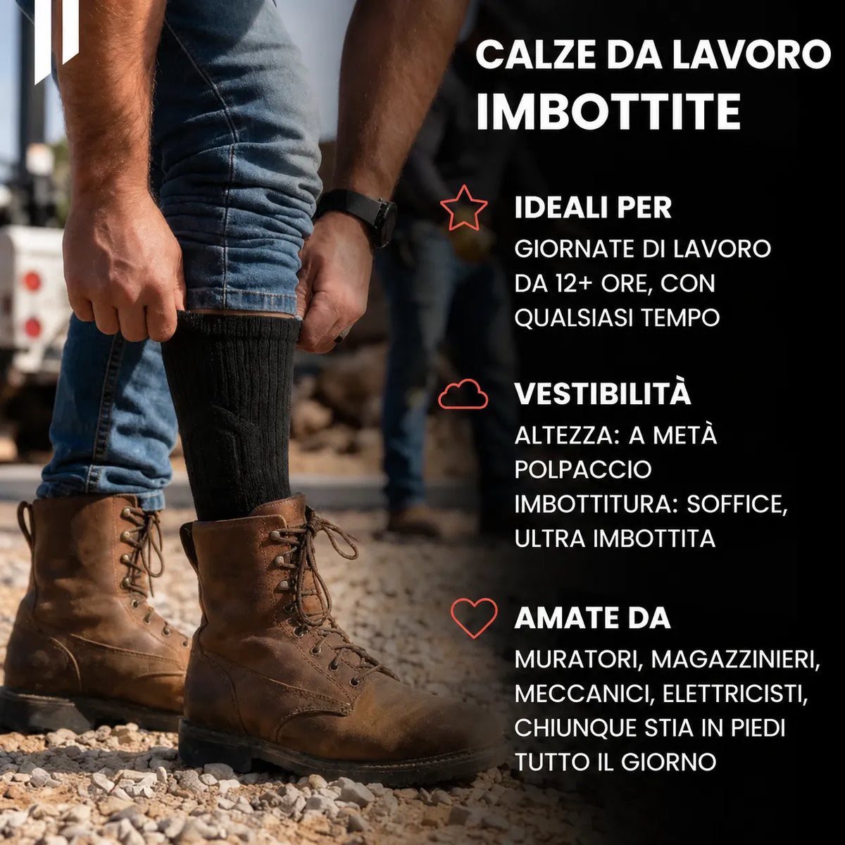 PassoDuro™ Calza Tecnica